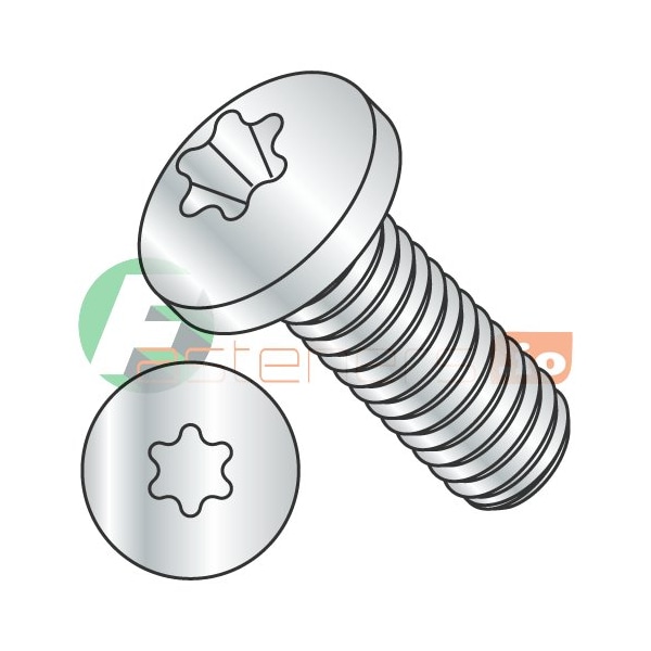 Newport Fasteners M6-1.00 x 8 mm Torx Pan Machine Screw, Zinc Plated Steel, 2000 PK 935512 - main